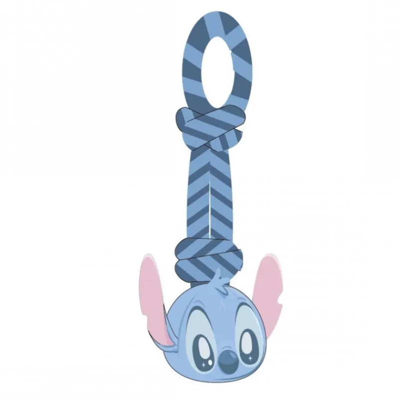 Cerdá Adult Películas Y Personajes De Disney ·Lilo Y Stitch|Regalos Stitch Baratos^Juguete para Perro Cuerda Stitch de Polyester y Algodón