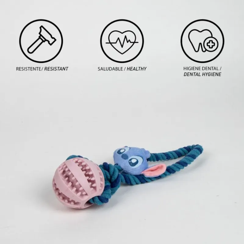 Best Juguete para Perro Cuerda con Figura de Stitch Películas Y Personajes De Disney ·Lilo Y Stitch|Regalos Stitch Baratos