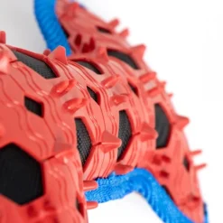 Cerdá Adult Superhéroes Marvel^Juguete para Perro TPR Spiderman de Poliester y TPR