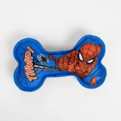 Cerdá Adult Superhéroes Marvel^Juguete para Perro TPR Spiderman de Poliester y TPR