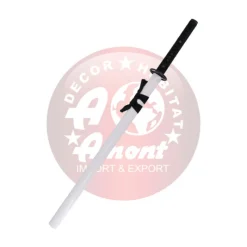 Katana con Filo Vaina Blanca 106 cm Katanas Funcionales