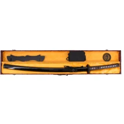 New Katana con Filo Vaina Negra 104,5 cm Katanas Funcionales
