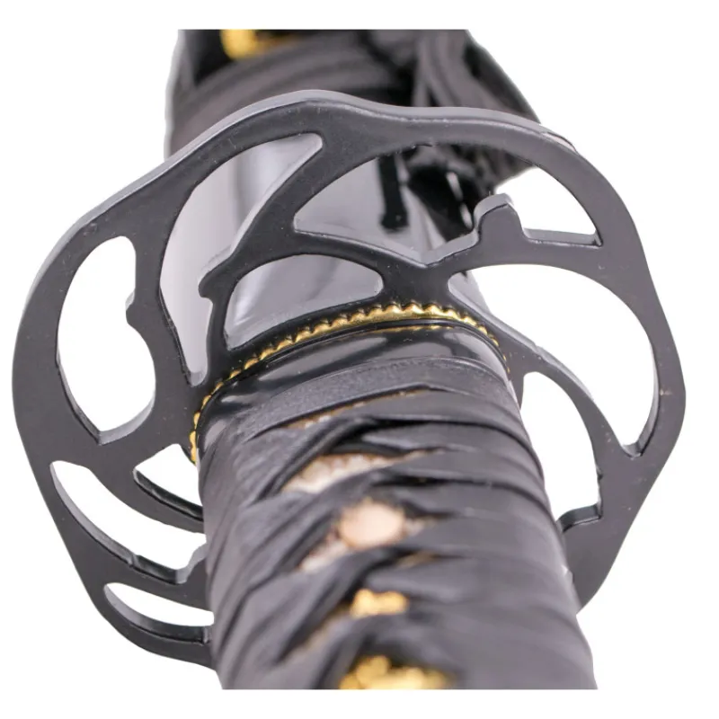 Online Katana con Filo Vaina Negra 103 cm Katanas Funcionales