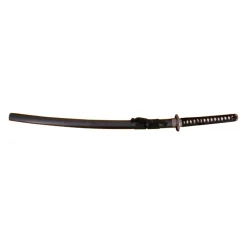 Clearance Katana con Filo Vaina Negra con Grabado 102 cm Katanas Funcionales