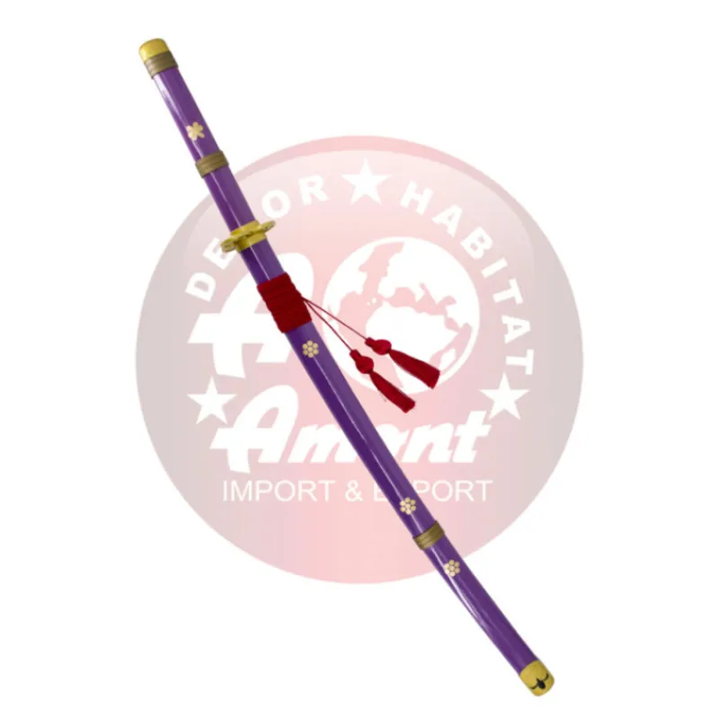 Outlet Katana Enma Lila de Zoro One Piece 103 cm manga edition Katanas One Piece|Katanas Decorativas