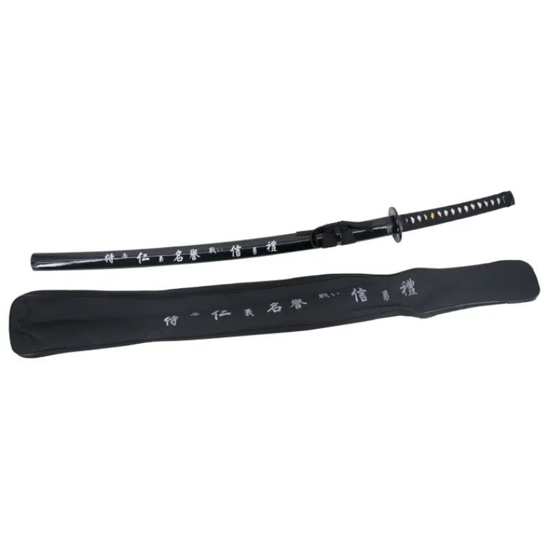 Amont Katanas Decorativas^Katana Vaina Negra con Grabado 102 cm
