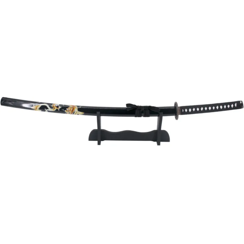 New Katana Vaina Negra Dragón 102 cm Katanas Decorativas