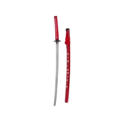 Hot Katana Vaina Roja con Grabado 102 cm Katanas Decorativas