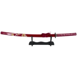 Outlet Katana Vaina Roja Dragón 102 cm Katanas Decorativas