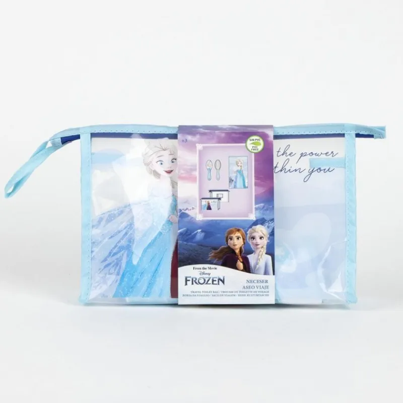 Cerdá Kids Disney Para Niñas|Accesorios Para El Pelo, Gafas De Sol Y Kits De Belleza Infantiles ^Kit de Aseo de Viaje Frozen para Niñas