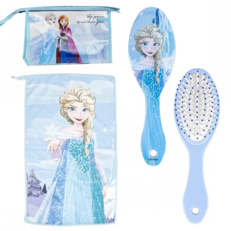 Cerdá Kids Disney Para Niñas|Accesorios Para El Pelo, Gafas De Sol Y Kits De Belleza Infantiles ^Kit de Aseo de Viaje Frozen para Niñas
