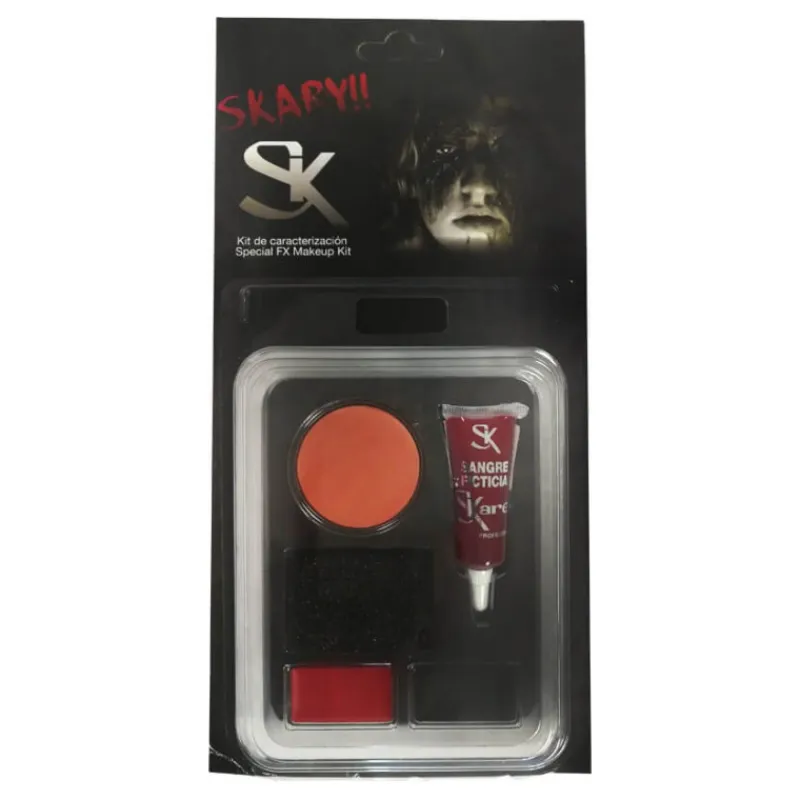 Online Kit de Caracterización Maquillaje para Zombie y Espectro Maquillaje Para Disfraces