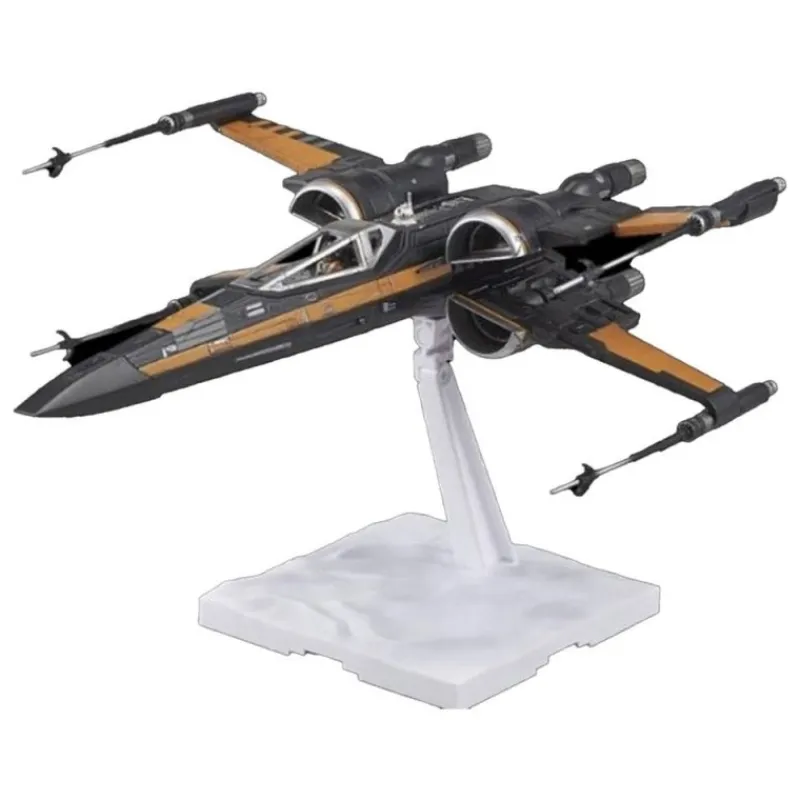 Bandai Replicas Y Coleccionismo Star Wars ^Kit de maquetas Star Wars X-Wing de Poe 1:72