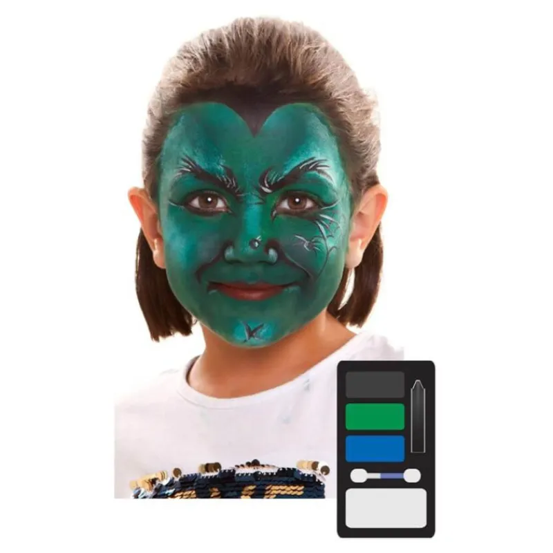 Disfrazzes Maquillaje Para Disfraces^Kit de Maquillaje de Bruja