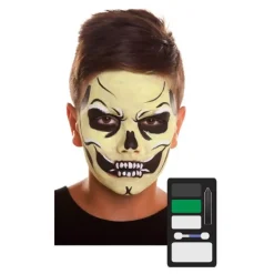 Disfrazzes Maquillaje Para Disfraces^Kit de Maquillaje de Esqueleto