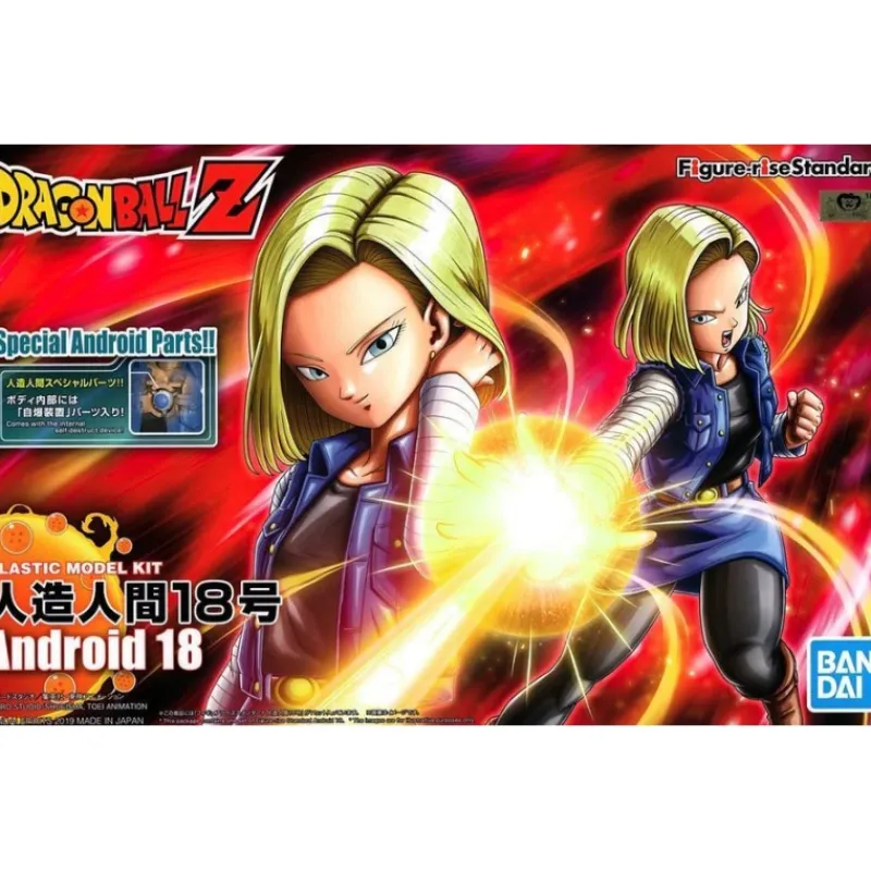 Bandai Figuras Dragon Ball^Kit de Modelismo Androide 18 Dragon Ball Z