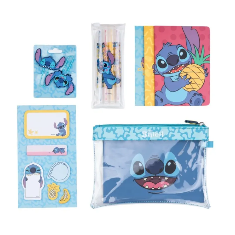 Grupo Erik Películas Y Personajes De Disney ·Lilo Y Stitch^Kit de Papelería Disney