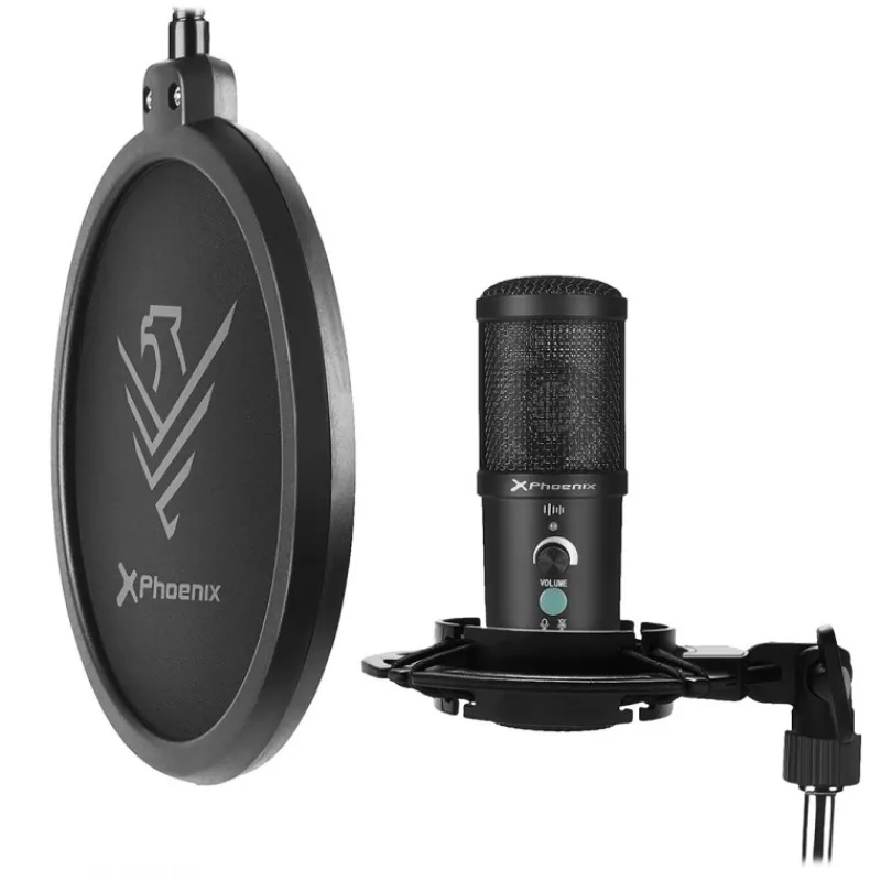Sale Kit Micrófono Phoenix StreamCast Pro Gaming Auriculares Y Sonido Gaming