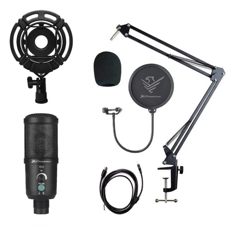 Sale Kit Micrófono Phoenix StreamCast Pro Gaming Auriculares Y Sonido Gaming