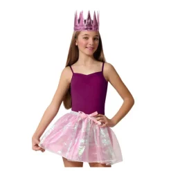 Disfrazzes Sombreros Y Cascos Para Disfraces ^Kit Princesa Lila: Corona y Tutú