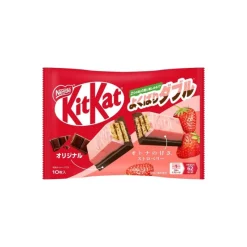 KitKat Yokubari Fresa 10 Piezas: Un Delicioso Placer Chuches Japonesas
