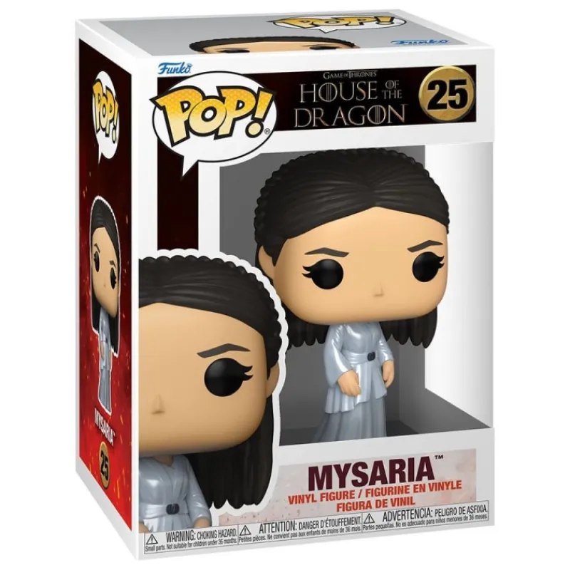 La Casa del Dragón - Figura POP! TV Vinyl Mysaria 9 cm Juego De Tronos Y La Casa Del Dragón