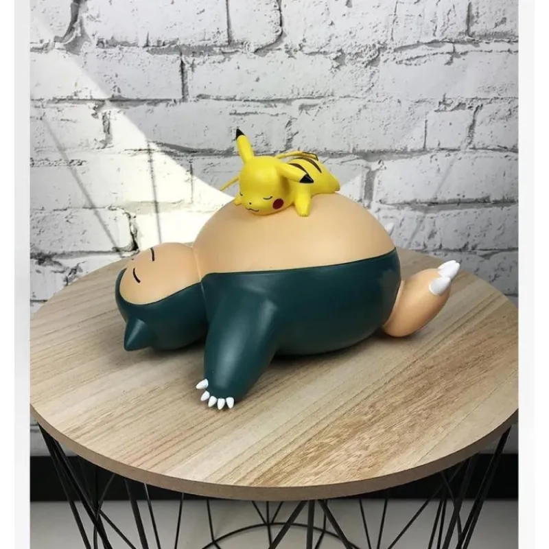 New Lampara 3D Snorlax y Pikachu Pokemon 25 cm Más Regalos De Pokemon|Pikachu