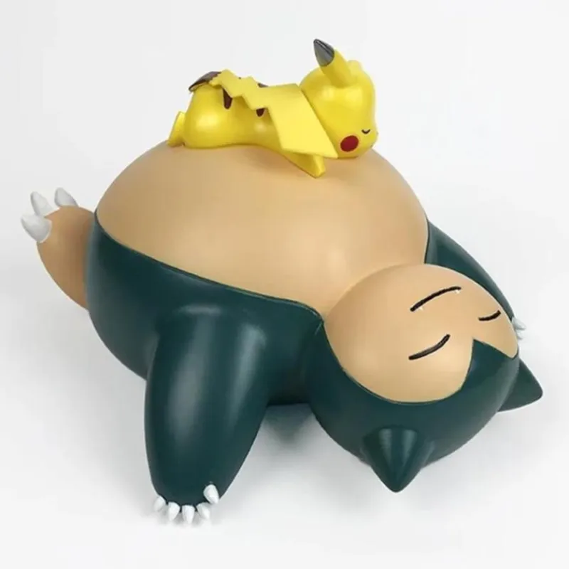New Lampara 3D Snorlax y Pikachu Pokemon 25 cm Más Regalos De Pokemon|Pikachu