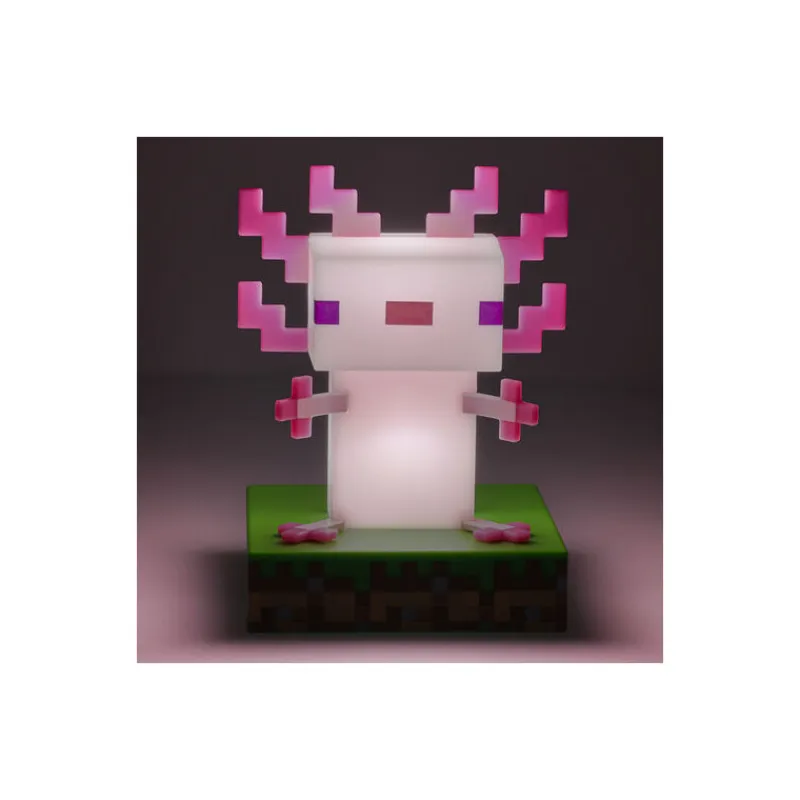 Otros Fabricantes Minecraft|Regalos Y Coleccionismo Para Gamers - Cosas De Videojuegos Míticos^Lampara Minecraft Ajolote