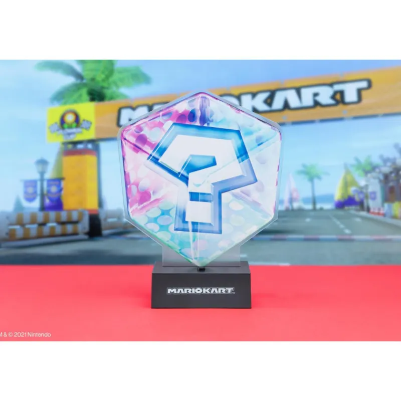 Paladone Products Regalos Y Coleccionismo Para Gamers - Cosas De Videojuegos Míticos|Descuentos Gaming^Lampara Nintendo Mario Kart Bloque Interrogacion