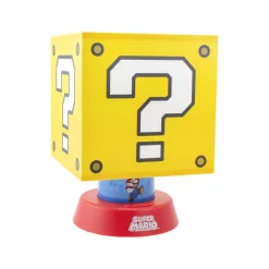 Paladone Products Regalos Y Coleccionismo Para Gamers - Cosas De Videojuegos Míticos^Lampara Nintendo Super Mario Bloque Interrogacion