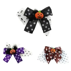 Outlet Lazo para Cabello con Calabaza en 3 Modelos Surtidos Zapatos Y Cubrecalzado Para Disfraces|Accesorios Halloween Y Terror