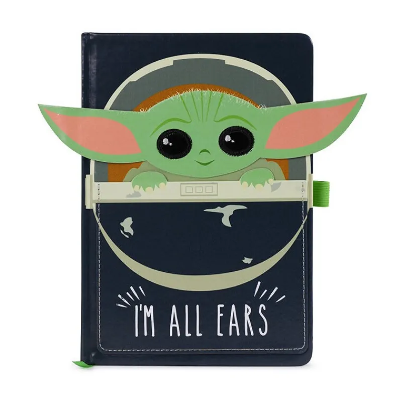 Pyramid International The Mandalorian|Regalos Star Wars Por Personaje ^Libreta A5 Baby Yoda The Mandalorian All Ears