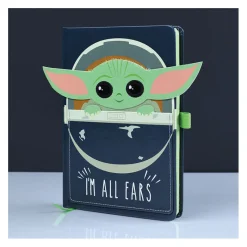 Pyramid International The Mandalorian|Regalos Star Wars Por Personaje ^Libreta A5 Baby Yoda The Mandalorian All Ears