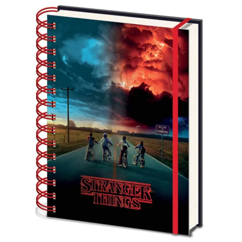 Outlet Libreta A5 Lenticular Stranger Things Azotamentes Stranger Things