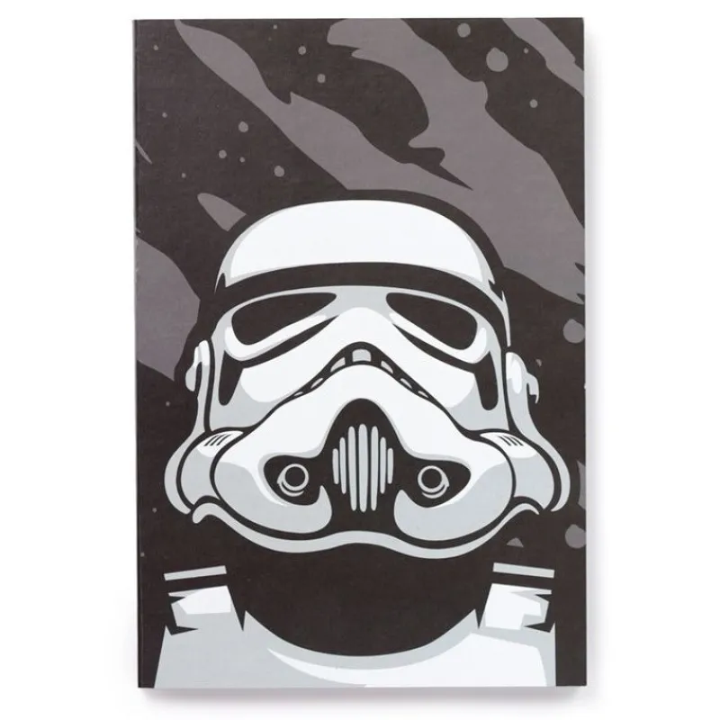Puckator Regalos Star Wars Por Personaje |Papelería Star Wars^Libreta A5 Soldado Stormtrooper Star Wars
