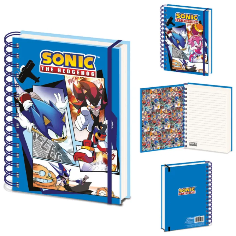 Sale Libreta A5 Sonic The Hedgehog Regalos Y Coleccionismo Para Gamers - Cosas De Videojuegos Míticos