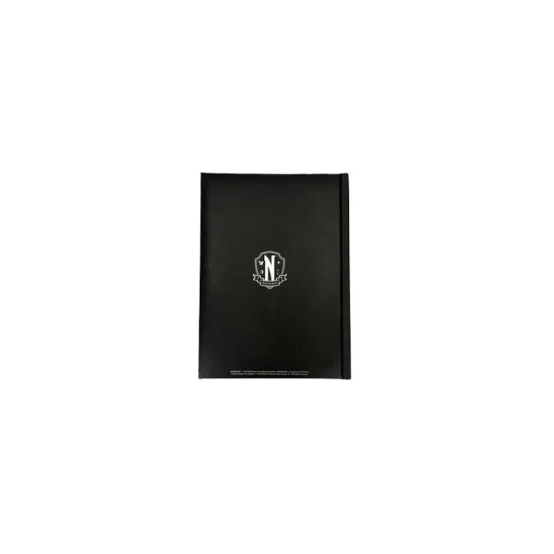 SD Toys Miércoles Addams^Libreta con luz rosetón Miércoles