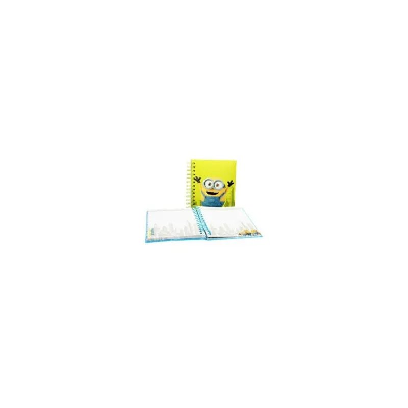 SD Toys Para El Cole^Libreta con luz y sonido Minions Bob