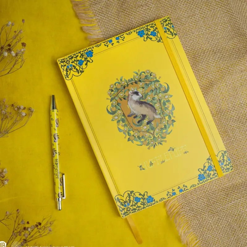 Discount Libreta deluxe y bolígrafo Hufflepuff Harry Potter Hufflepuff