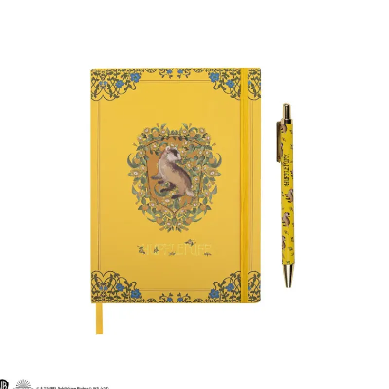 Discount Libreta deluxe y bolígrafo Hufflepuff Harry Potter Hufflepuff