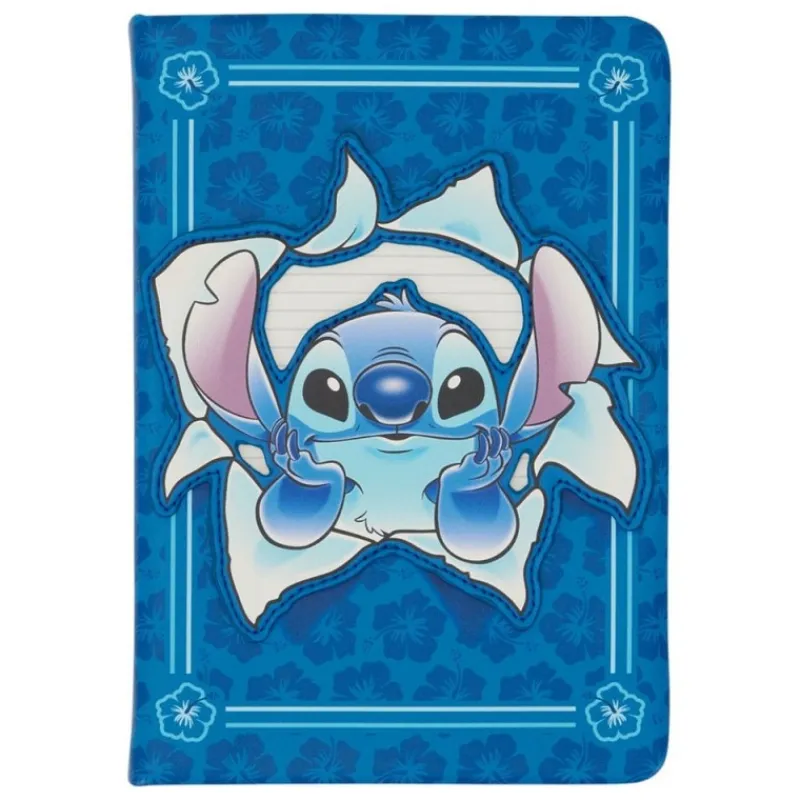 Loungefly Papelería Disney|Películas Y Personajes De Disney ·Lilo Y Stitch^Libreta Journal Lilo & Stitch Holiday de - Disney