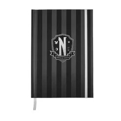 Cinereplicas Miércoles Addams^Libreta Nevermore Academy Miercoles