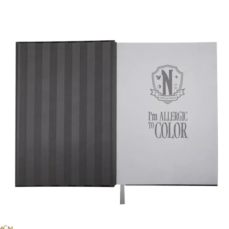 Cinereplicas Miércoles Addams^Libreta Nevermore Academy Miercoles