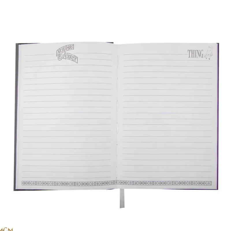 Cinereplicas Miércoles Addams^Libreta Nevermore Academy Miercoles