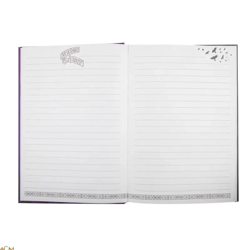Cinereplicas Miércoles Addams^Libreta Nevermore Academy Miercoles