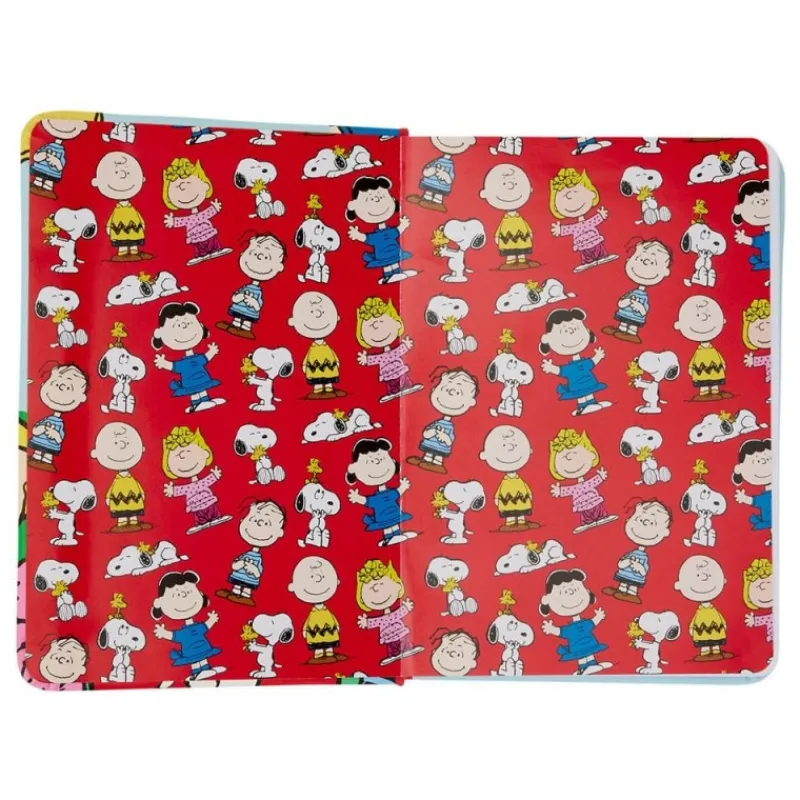 Loungefly Snoopy^Libreta Peanuts por Snoopy y Amigos Holiday