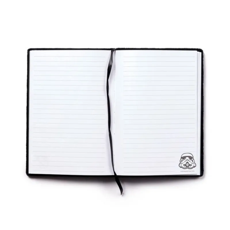 New Libreta Peluda Stormtrooper A5 Star Wars Regalos Star Wars Por Personaje |Papelería Star Wars