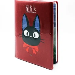 Chronicle Books Libros Ghibli|Coleccionismo Ghibli^Libreta Premium Jiji Plush de Nicky, la aprendiz de bruja