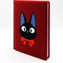 Chronicle Books Libros Ghibli|Coleccionismo Ghibli^Libreta Premium Jiji Plush de Nicky, la aprendiz de bruja
